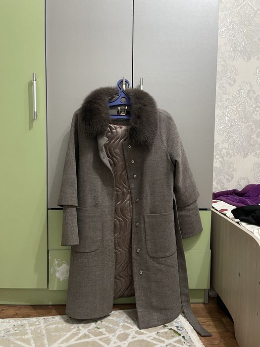 Пальто осенний турецкий көп киілменген 44 размер