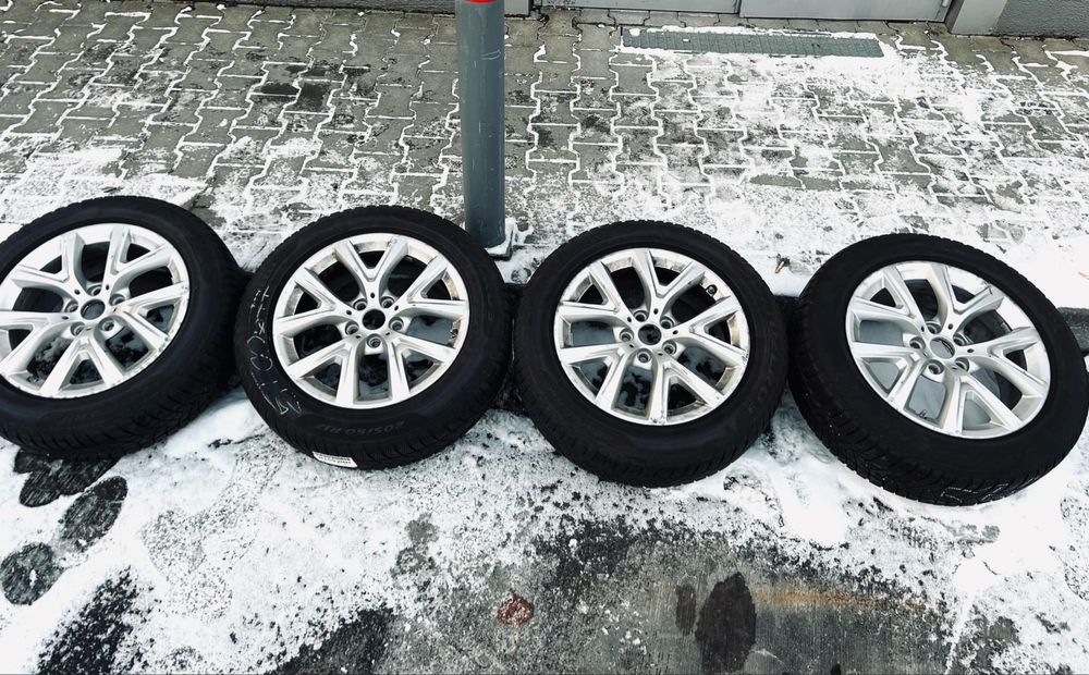 Jante BMW 17” originale + anvelope iarnă Pirelli, Brașov