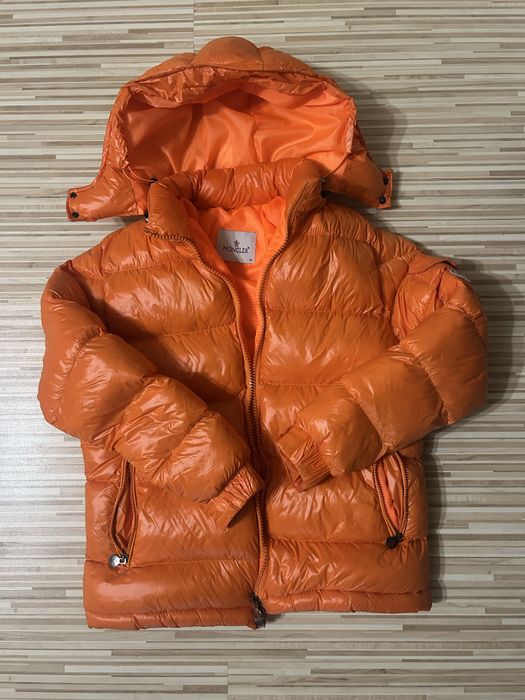 Geaca Moncl.er portocalie premium orange (nu rick owens amiri balenci)
