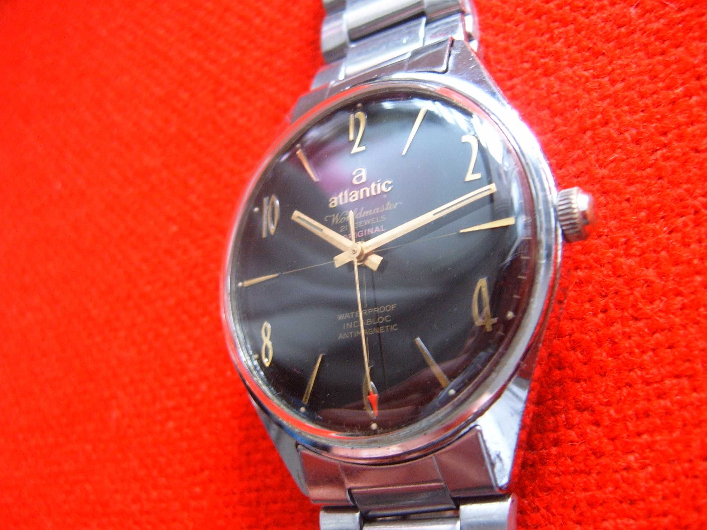 Original Atlantic 21 Jewels Unitas 6300N   -отличен,класика!