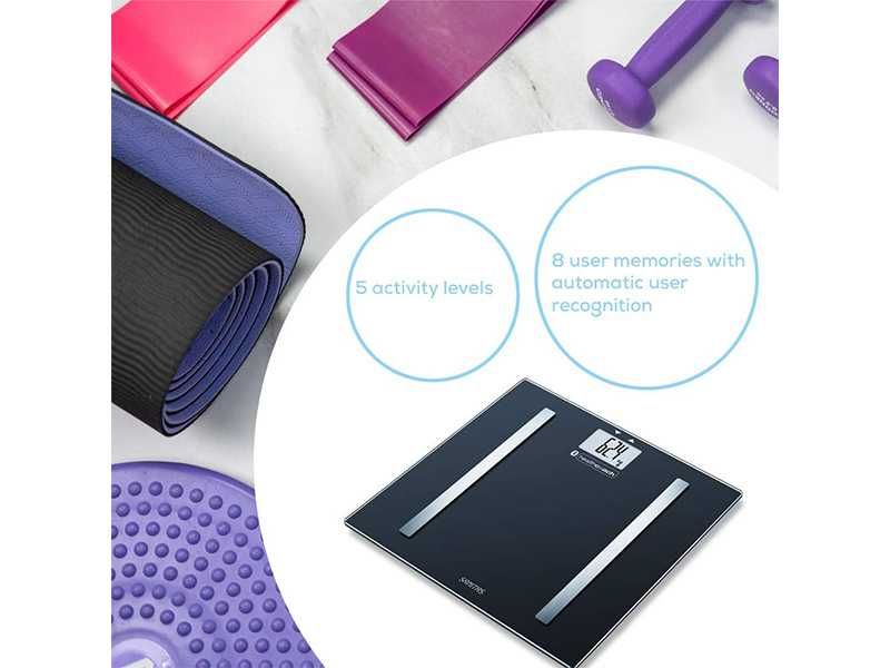 НОВИ! Дигитален Bluetooth kантар Sanitas SBF72 анализатор до 180 кг