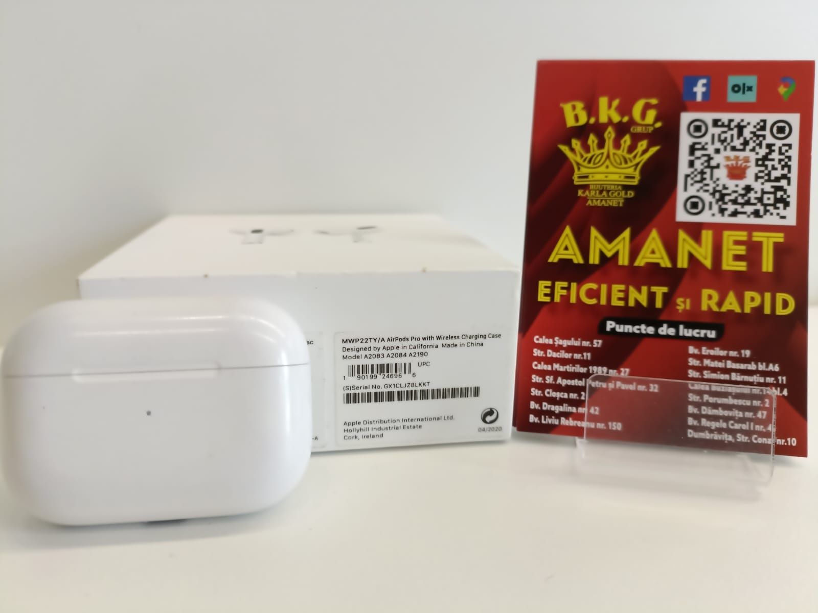 Airpods Pro A2084 Amanet BKG