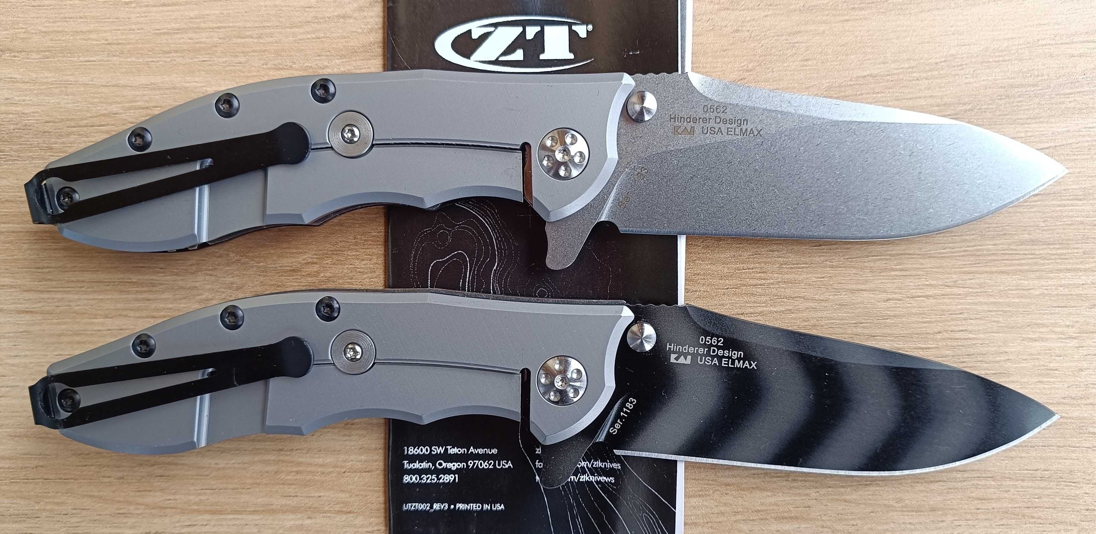 Сгъваем нож  ZT0562 / ZT0562TS