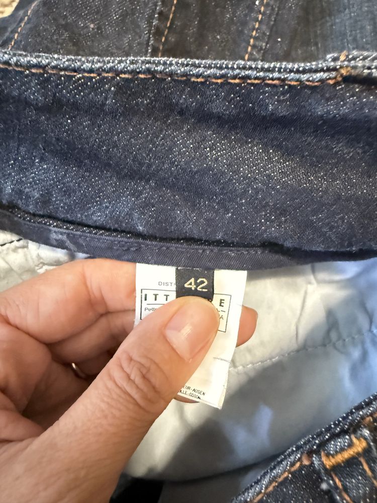 Оригинална дънкова пола Just cavalli, 42 номер