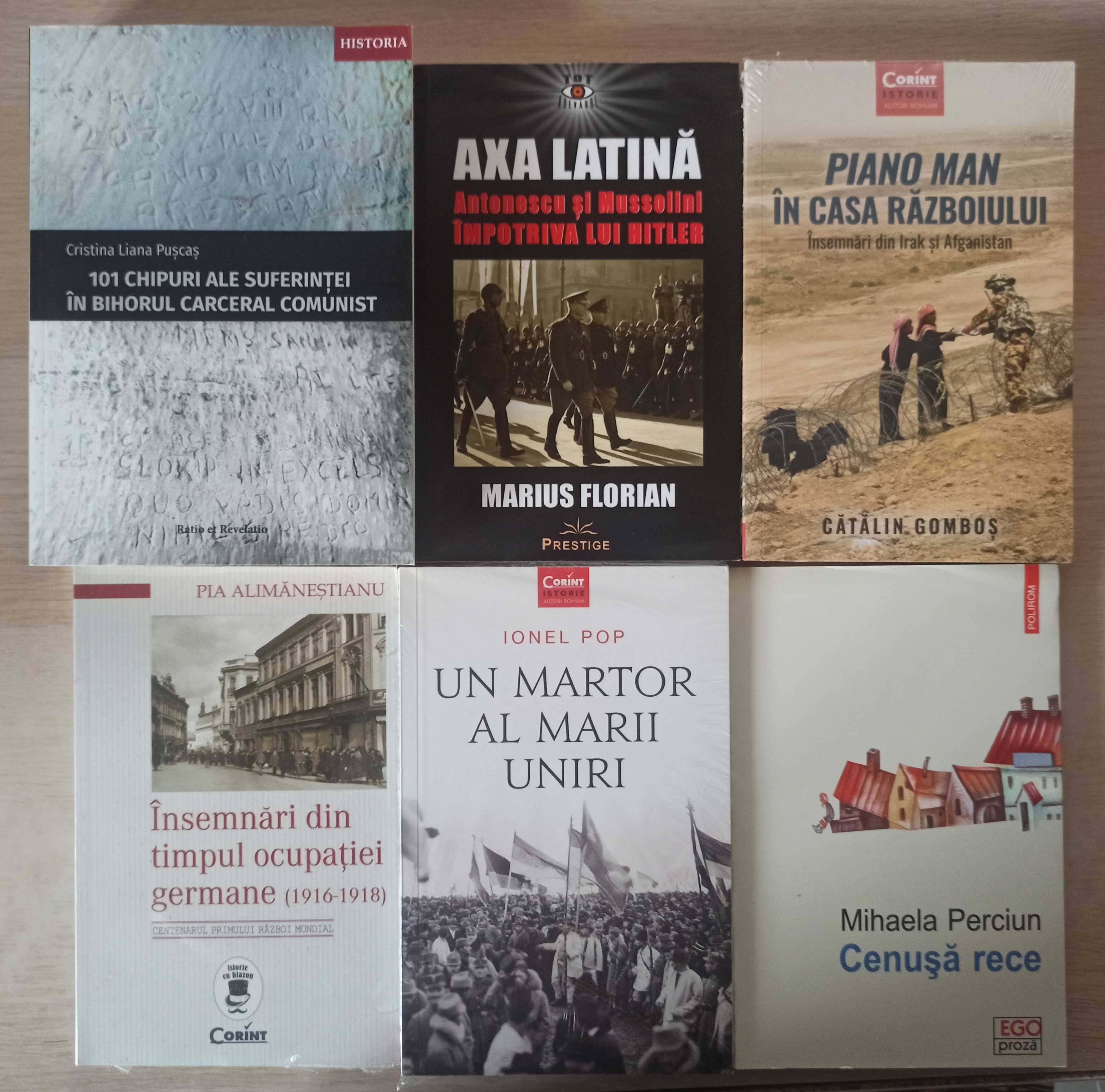 Carti de istorie despre istoria romanilor, comunism in Romania, razboi
