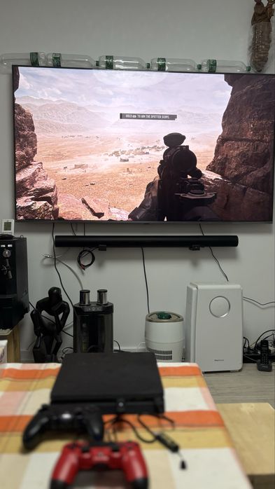 Consola PS4 Modata+GTA God Of War Last Of Us Call of Duty+2Controller-