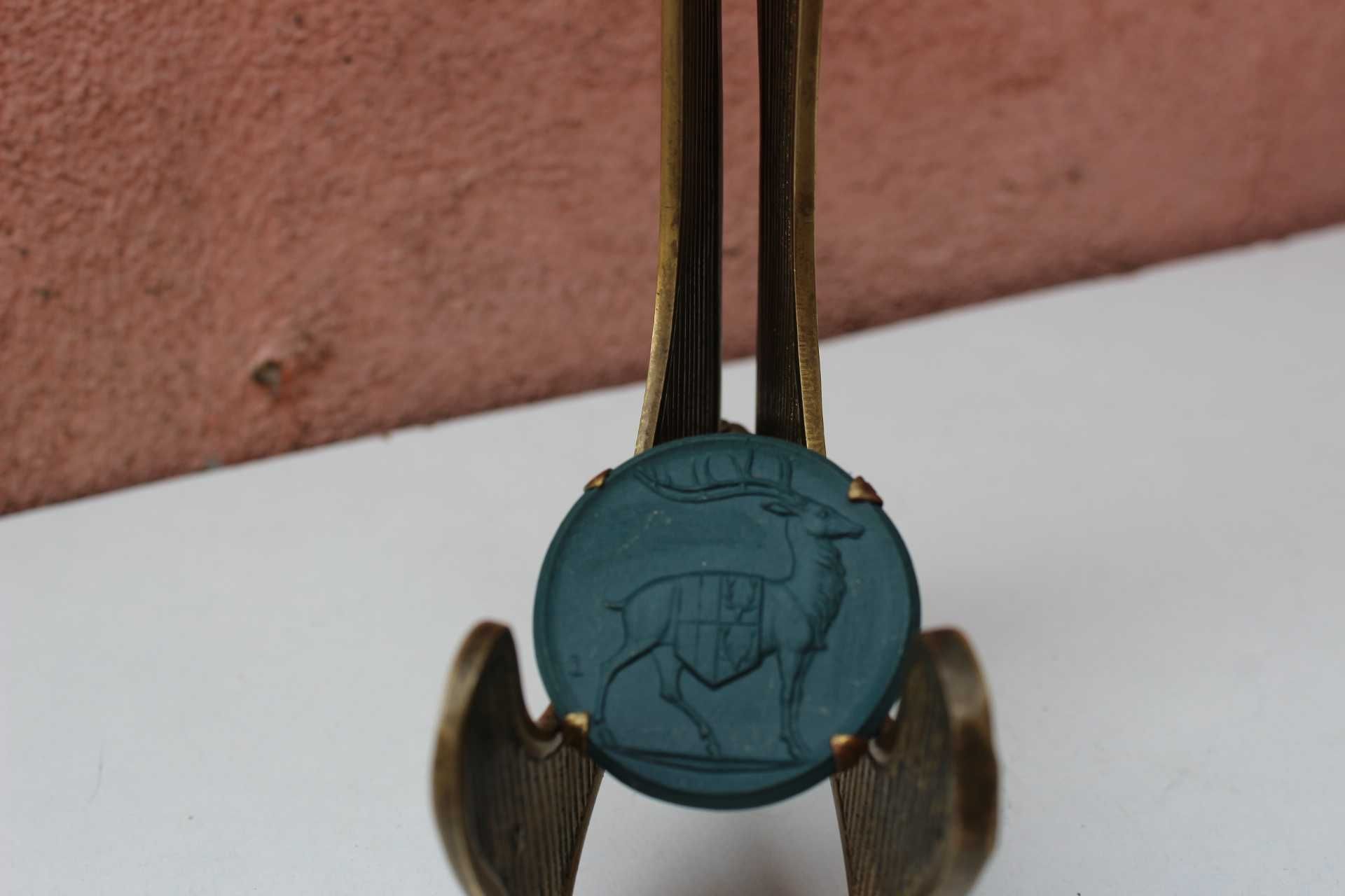 Medalie ceramica ROSENTHAL, piesa muzeu, 1926, 500 ani oras Selb