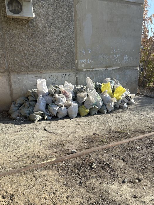 Отходы бетона стяжки