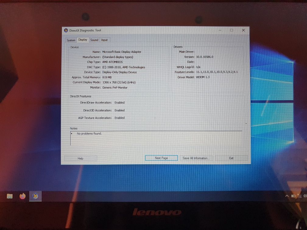 Vând sau schimb Laptop Lenovo Ideapad, 1.40GHz, 2GB RAM, HDD 320GB