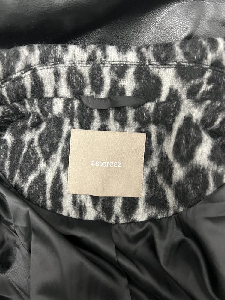 Леопардовое пальто 12storeez