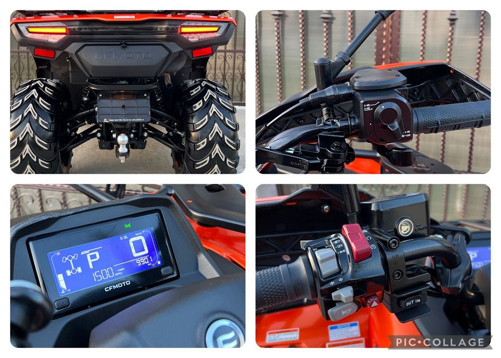 Atv Cf Moto 520l / X5 2024 ca NOU [nu can am, linhai, tgb)