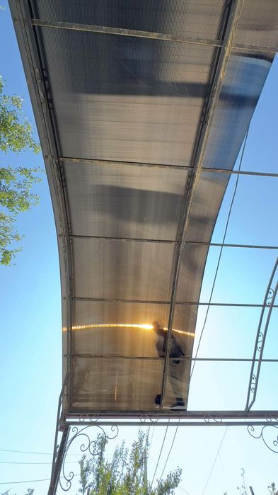 Сотовый поликарбонат лексан производство Казахстан 20 лет гарантия