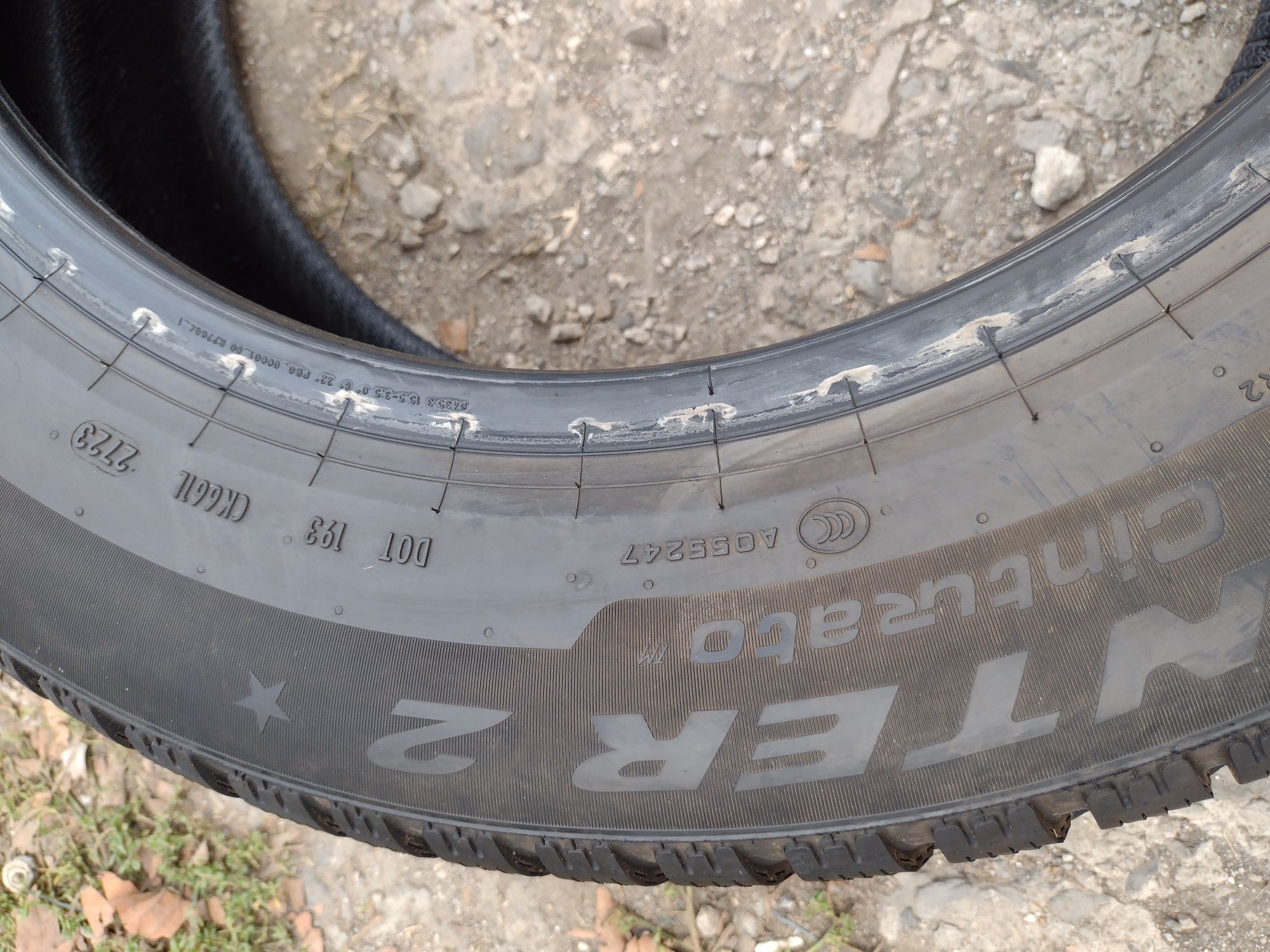 Топ състояние 2бр.205/65/17 Pirelli WC2 dot2723 BMW