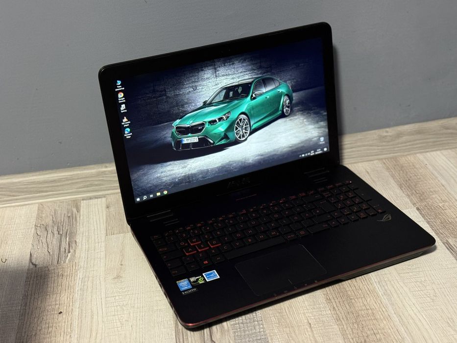 Геймърски Лаптоп Asus ROG i7/Nvidia 4GB/12RAM/SSD/1TB/15.6 FULL HD.
