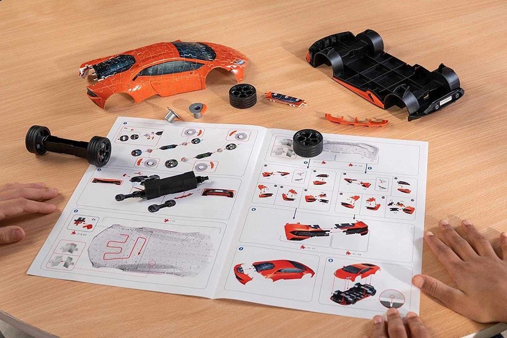 Ravensburger 3D пъзел модел на Lamborghini Huracan EVO