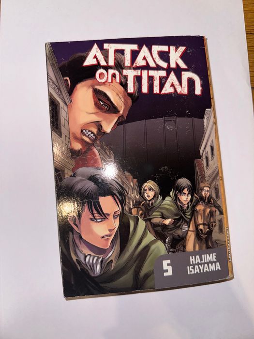 Манга attack on titan 5