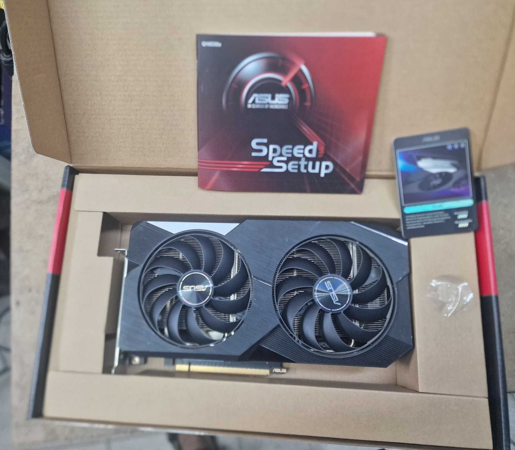 AMD ASUS Dual Radeon™ RX6600 8GB GDDR6 Гаранция 3 месеца