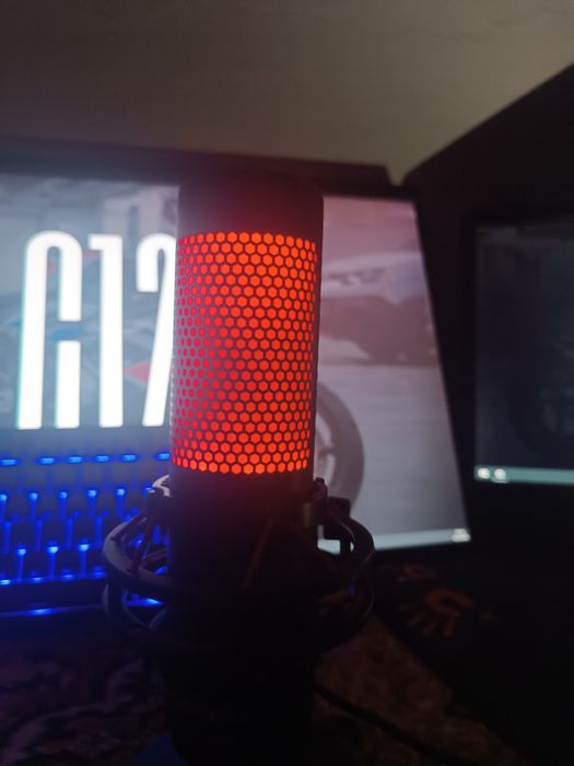 HyperX Quadcats Микрофон новый