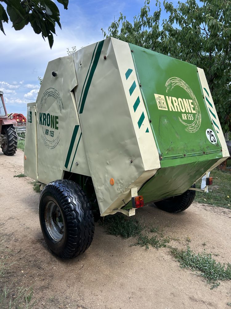 Presa Krone 155 plasa/ sfoara( balotiera )