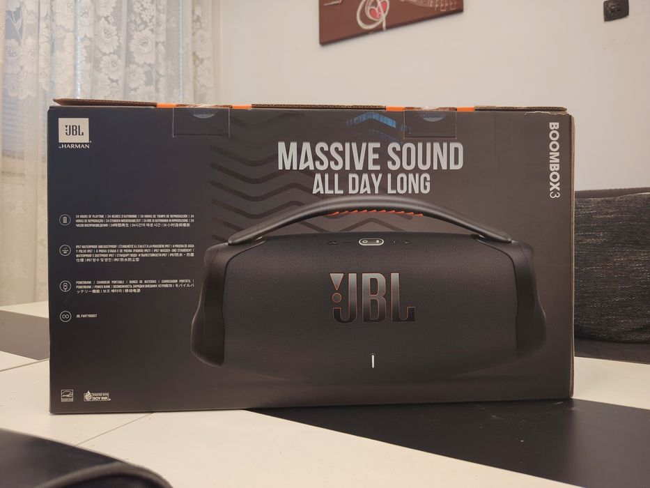 JBL Boombox 3 - Чисто Нова с 2г Гаранция