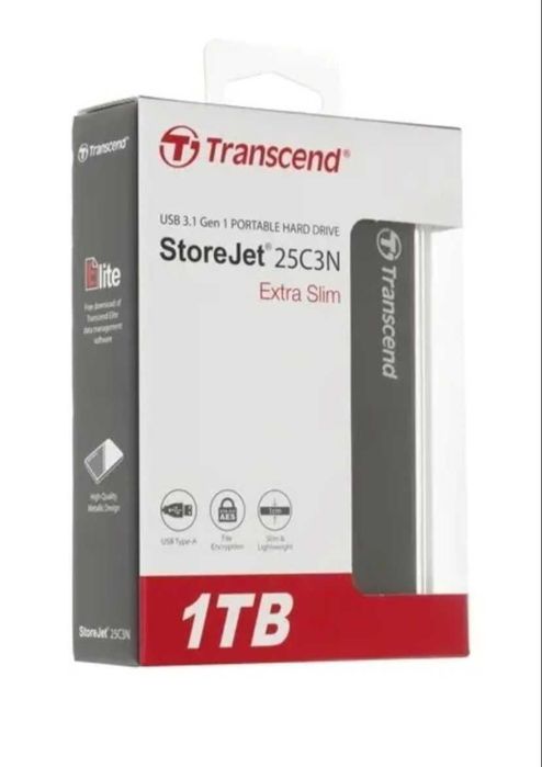 Внешний накопитель Transcend 1000 ГБ