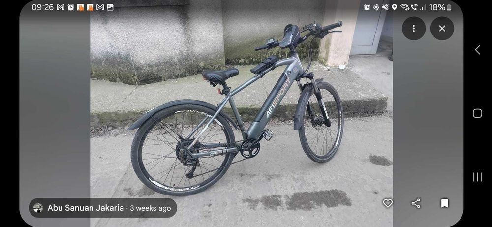 Electric bike bicycle rental center Delivery Courier Glovo Tazz Bolt