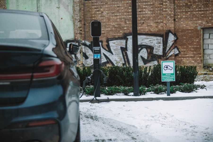 Станция 22 KW за зареждане на електрически автомобили- Стационарна