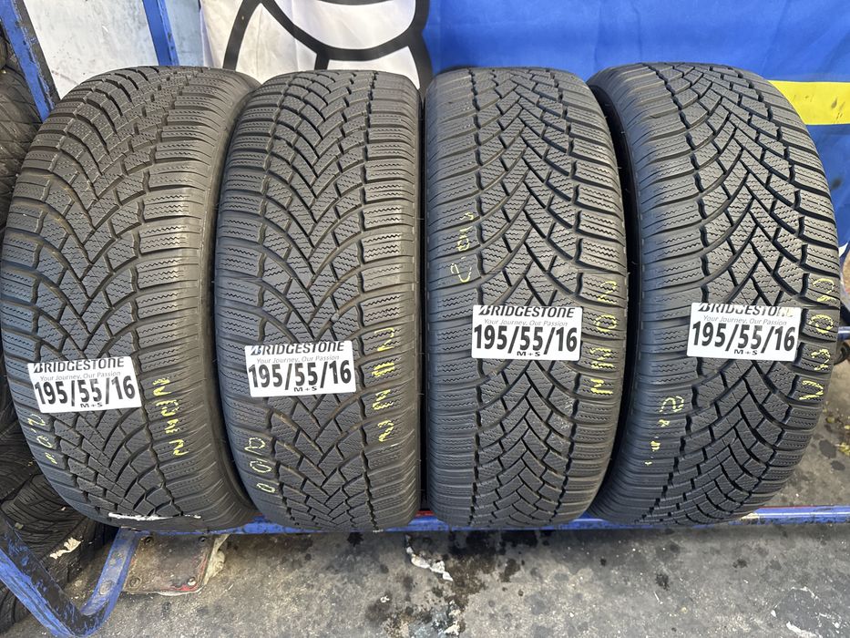 195/55/16 Bridgestone M+S