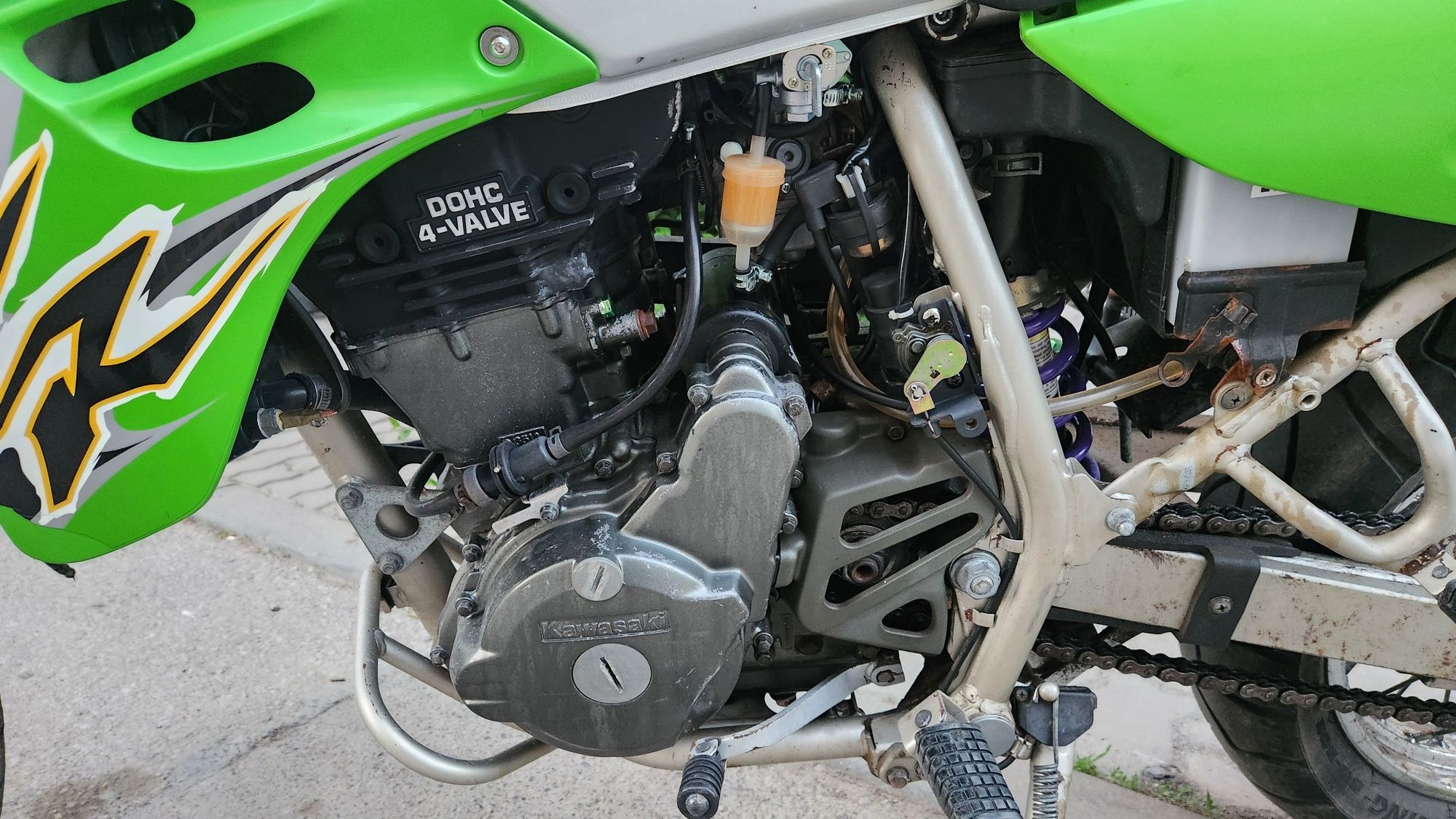 Kawasaki klr 650 super MOTO бартер