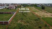 ASFALT, gaz, curent, canal - 5.000 mp DOMNESTI dezvoltare cartier case