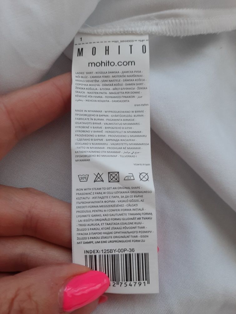 Дамска риза MOHITO, размер 36, отговаря на M