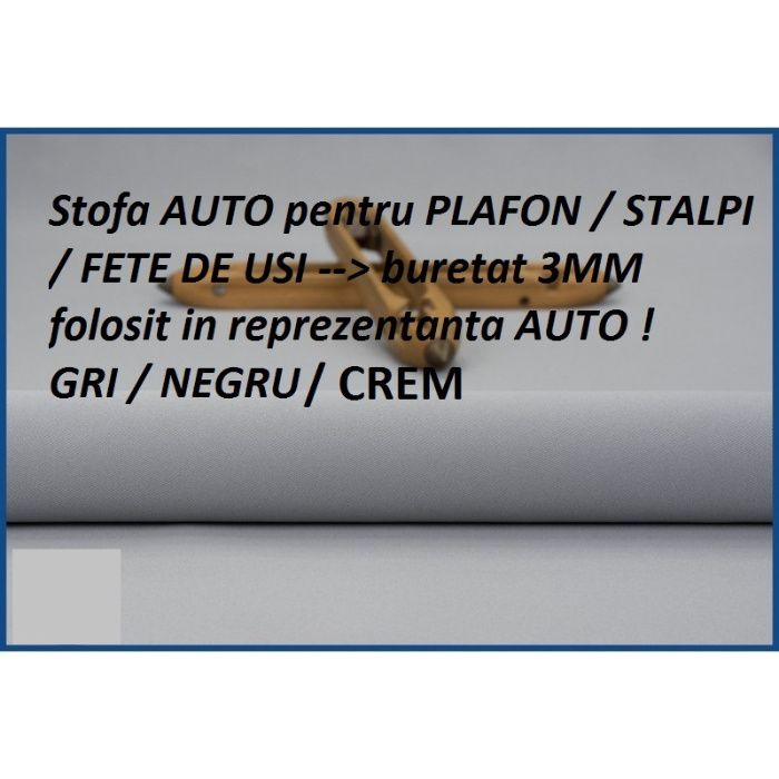 Tapiterie PLAFON auto GRI / NEGRU special pentru orice autoturism !