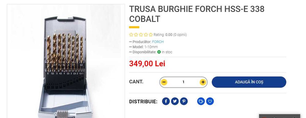 Trusa Burghie si Disc Diamantat beton armatura