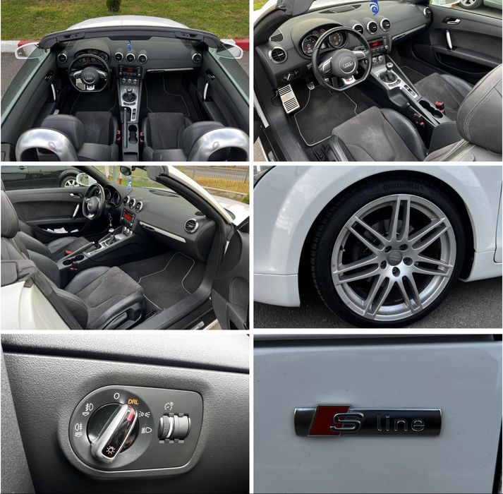 AUDI TT 2012 FACELIFT Mk2 Cabrio / S line / 2.0 TFSI