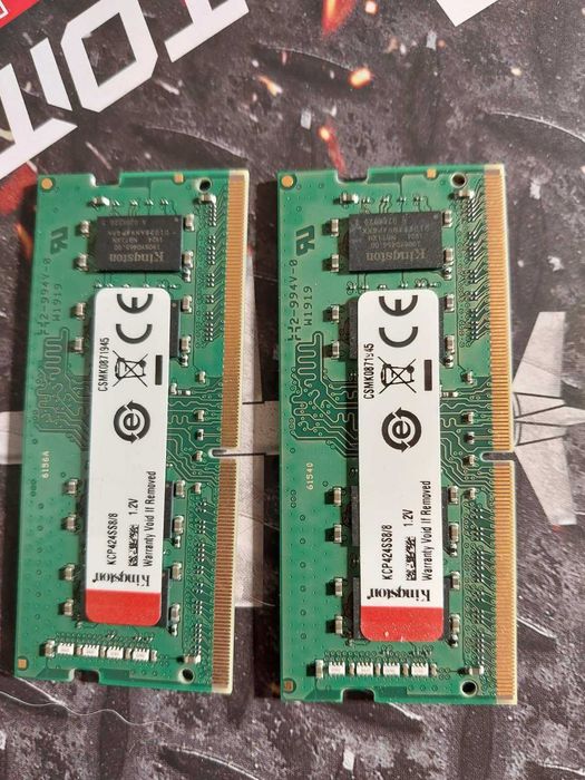 16GB DDR4 - Hynix, Samsung, Kingston, Micron (SODIMM - за лаптоп)