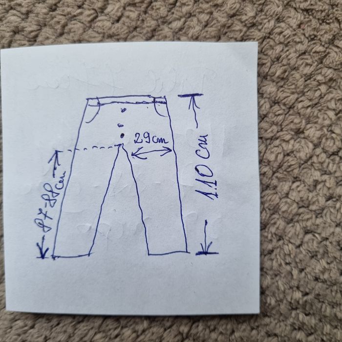 Blugi originali Levi's,albastru indigo, W 29/L 34,noi.Super pret