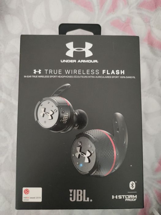 наушники jbl under armour true wireless flash