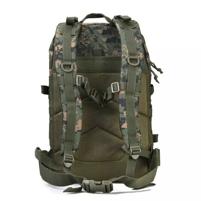 Rucsac Militar Camuflaj, 45L, 600D Polyester, Steag Tricolor