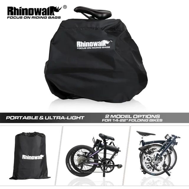 Husa sac protectie waterproof depozitare transport bicicleta pliabilă