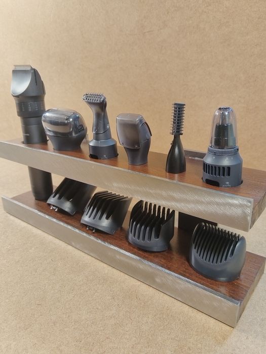 Decoratiune baie Panasonic MEN Care full lemn masiv/otel masiv