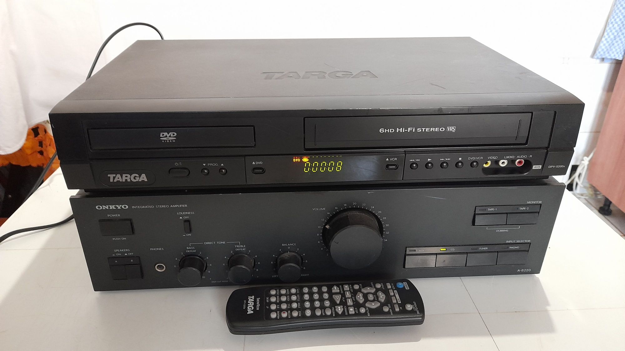 DVD Videorecorder VHS Targa
