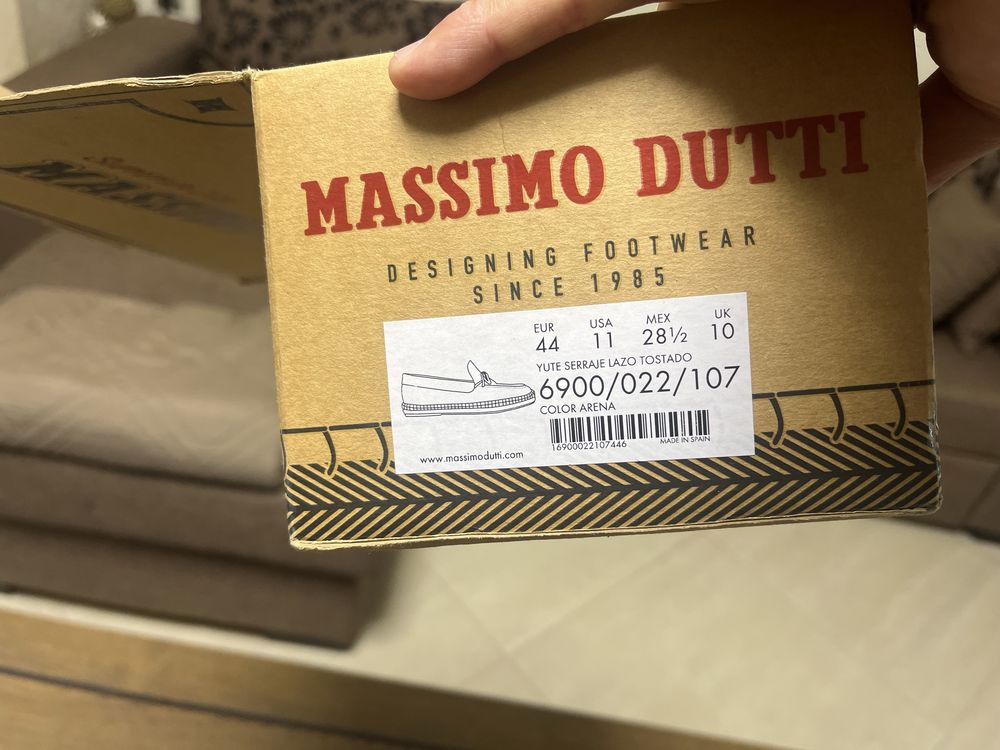 Мокасини Massimo Dutti