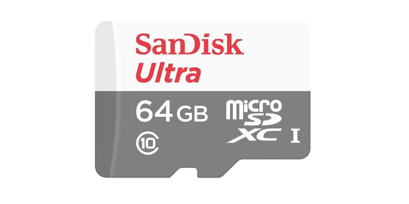 Карта памяти 64GB SanDisk микро