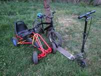 Kart,bicicletă,trotineta
