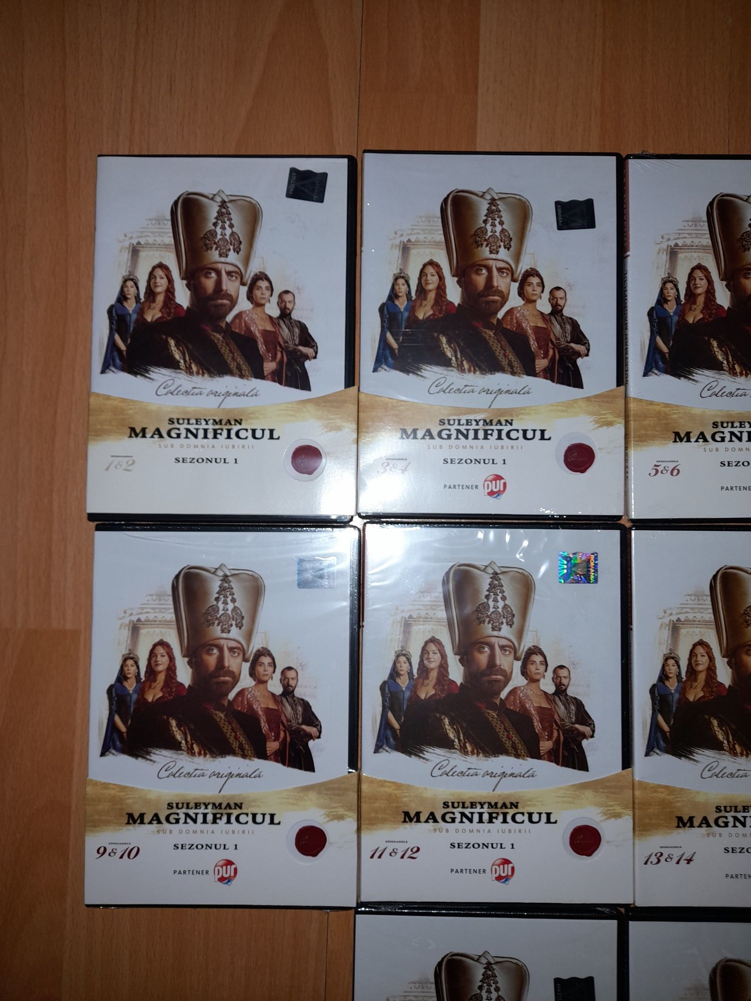 DVD originale- Colecția Suleyman Magnificul-sezonul 1-20 episoade