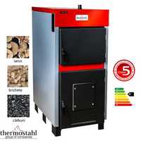 Centrala termica pe combustibil solid mixt THERMOSTAHL ECOWOOD 40 kW