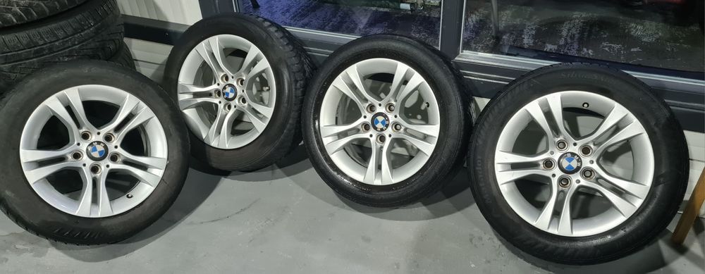 Jante BMW R16 cu anvelope de iarna