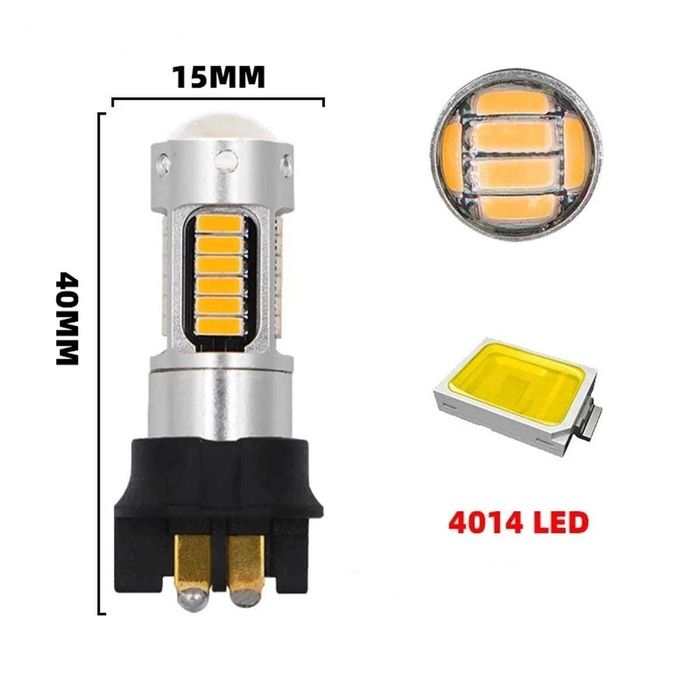 Лед Крушки PW24W / PWY24W - LED CANBUS