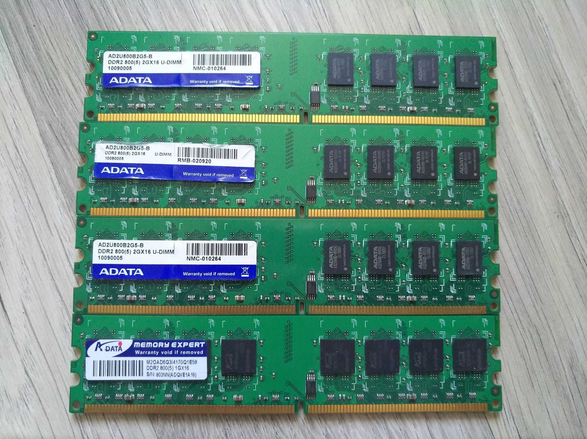 Рам памет 8GB DDR2 800Mhz 4x2GB AD2U800B2G5-B