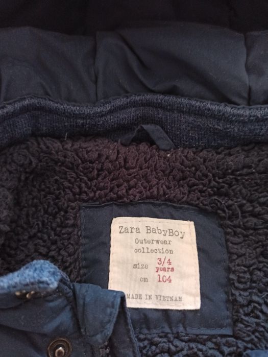 Geaca și vesta Zara 104 cm